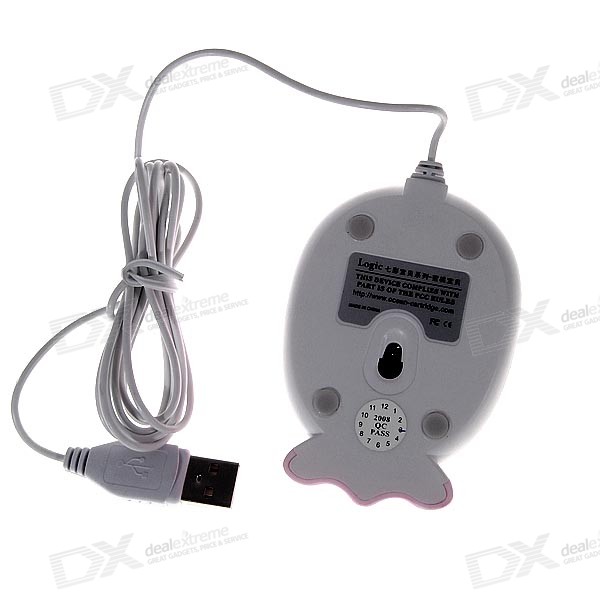 Logic Cute Baby Fish USB Optical Mouse